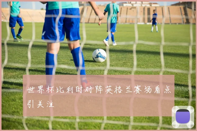 世界杯比利时对阵英格兰赛场看点引关注